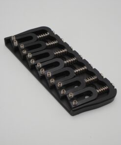 Fanned Fret - 7-String Bridge Multiscale / black