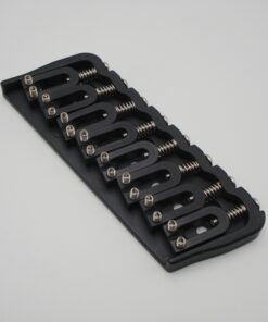 Fanned Fret - 8-String Bridge Multiscale / black