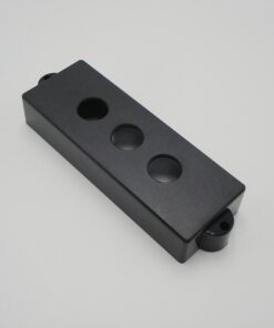 Pickupkappe - P-Bass - 5 String - geschlossen - schwarz - open Pole