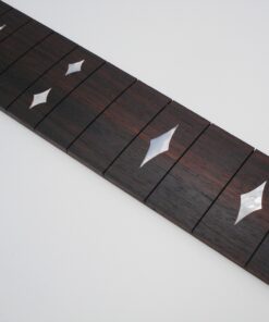Griffbrett - Palisander 647 mit Macassar Diamond Inlays - geschwungene Version