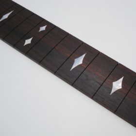 Griffbrett - mit Macassar Diamond Inlays - geschwungene Version