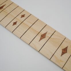 Fretboard - Maple - Griffbrett - Ahorn 647 mit Wood Diamond Inlays - geschwungene Version