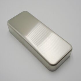 Pickupkappe - Soapbar Cover - P90 - Singlecoil geschlossen - No Hole - Nickel / Silver  - Vintage Antique