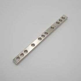 Abstandhalter / Keeper Bar 8-String Bridge - Humbucker-Poleschrauben - Stahl vernickelt