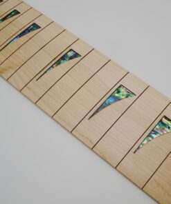 Fretboard - Maple - Griffbrett - Ahorn 647 mit Shark Fin Inlays Abalone