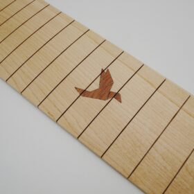Fretboard - Maple - Griffbrett - Ahorn 647 geometric Bird