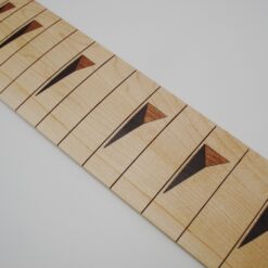Fretboard - Maple - Griffbrett - Ahorn 647 mit geomatric Wood Shark Fin Inlays
