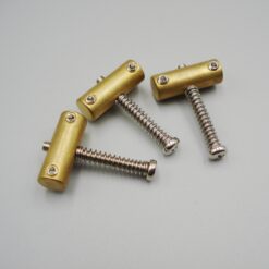 Bridge -Saitenreiter - Brass - Saddle- Typ TC - nickel